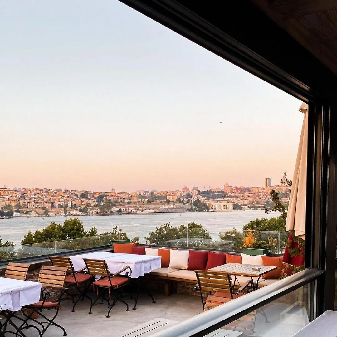Istanbul Old City Colorful Houses Balat Petrion Hotel
